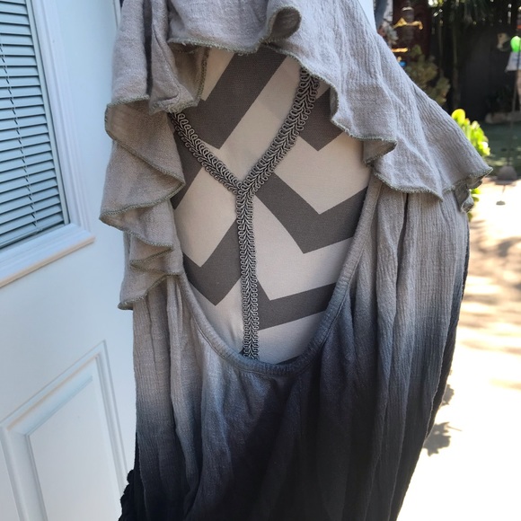 Free People Nightfall ombré shirt - Picture 6 of 8